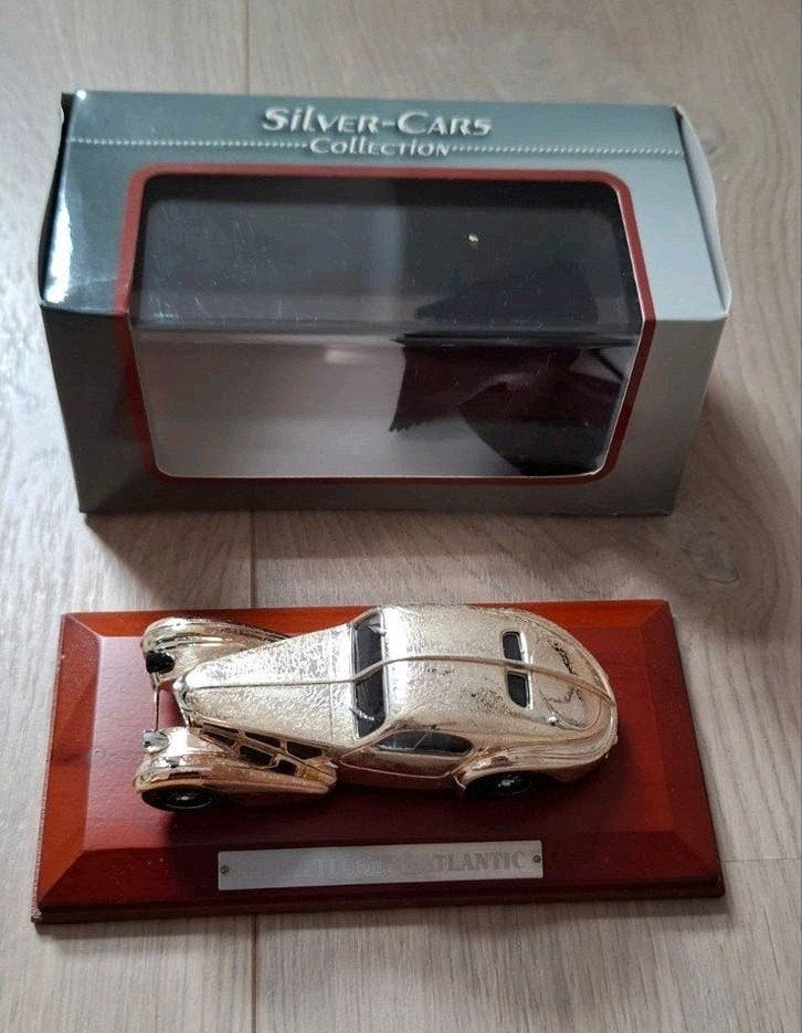 Silver-Cars Collection Bugatti Atlantic Modelauto, Ophalen, Gebruikt, Auto, Overige merken