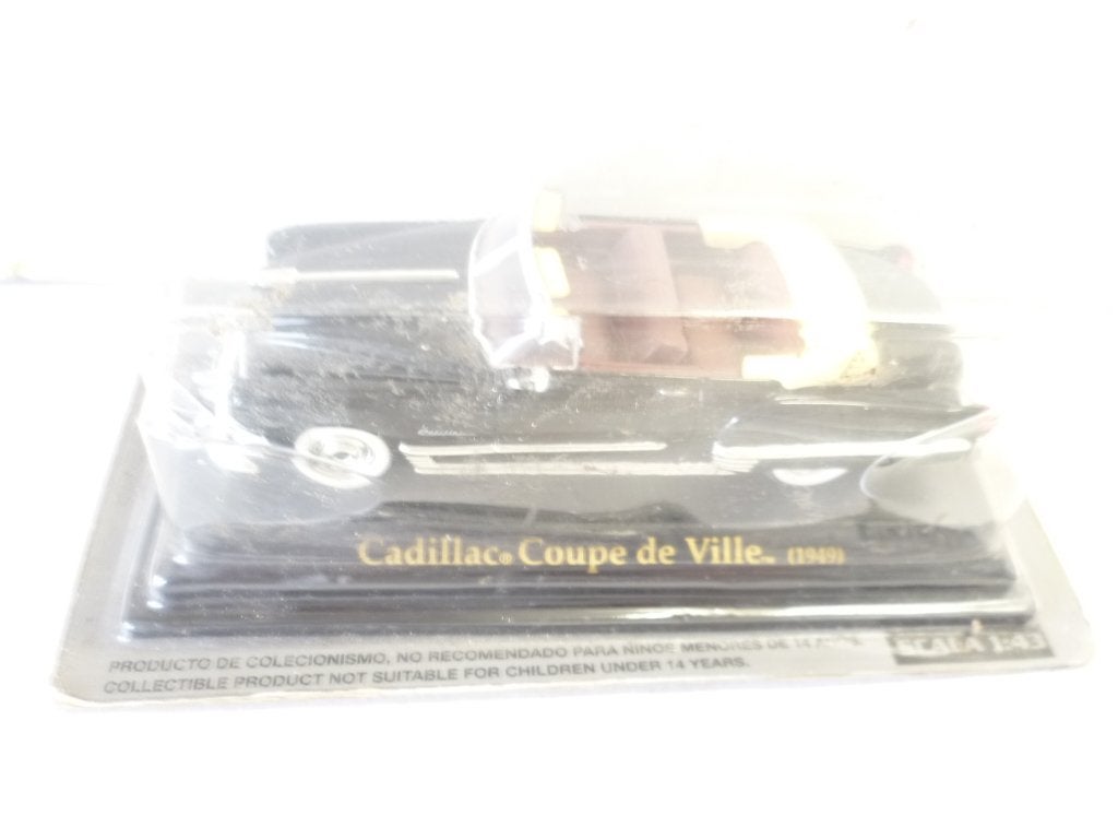 Cadillac Coupe De Ville 1949 Cabriolet zwart 1:43 modelauto, Ophalen of Verzenden, Nieuw, Auto, Overige merken