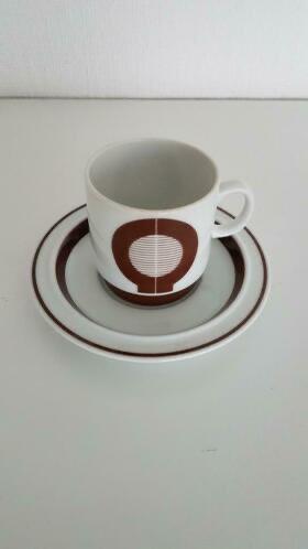 Retro Mosa koffiekopje porselein, Ophalen of Verzenden, Huis en Inrichting