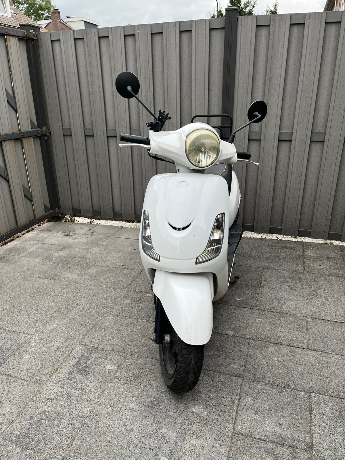 Sym scooter XS50QT wit, Ophalen, Gebruikt, Overige modellen, Maximaal 45 km/u