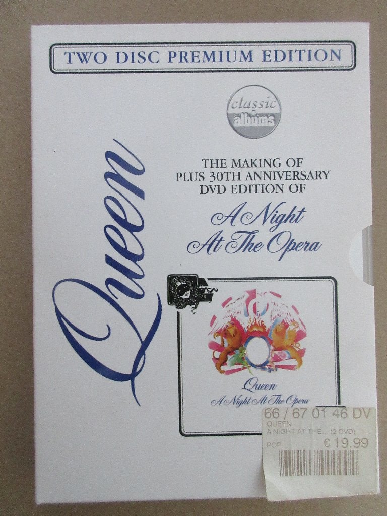Queen The Making Of  'A Night At The Opera' - DVD, Alle leeftijden, Ophalen of Verzenden, Zo goed als nieuw