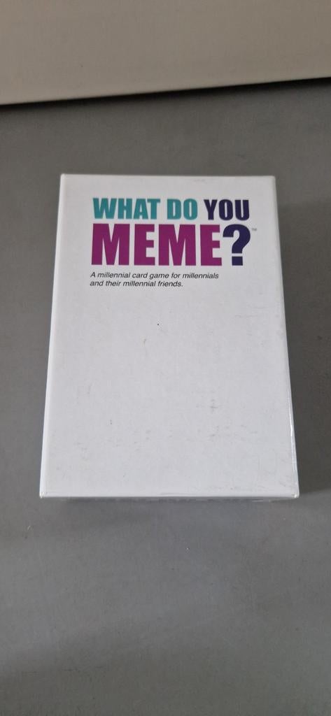 What Do You Meme spel, Vijf spelers of meer, Ophalen of Verzenden, Zo goed als nieuw, What Do You Meme?