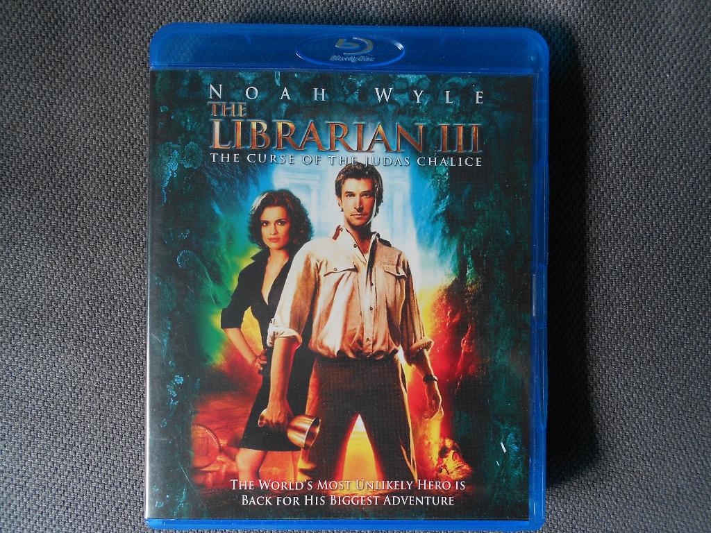 blu-ray the LIBRARIAN 3 - the Bank Job - Brooklyn`s finest, Ophalen, Gebruikt, Actie