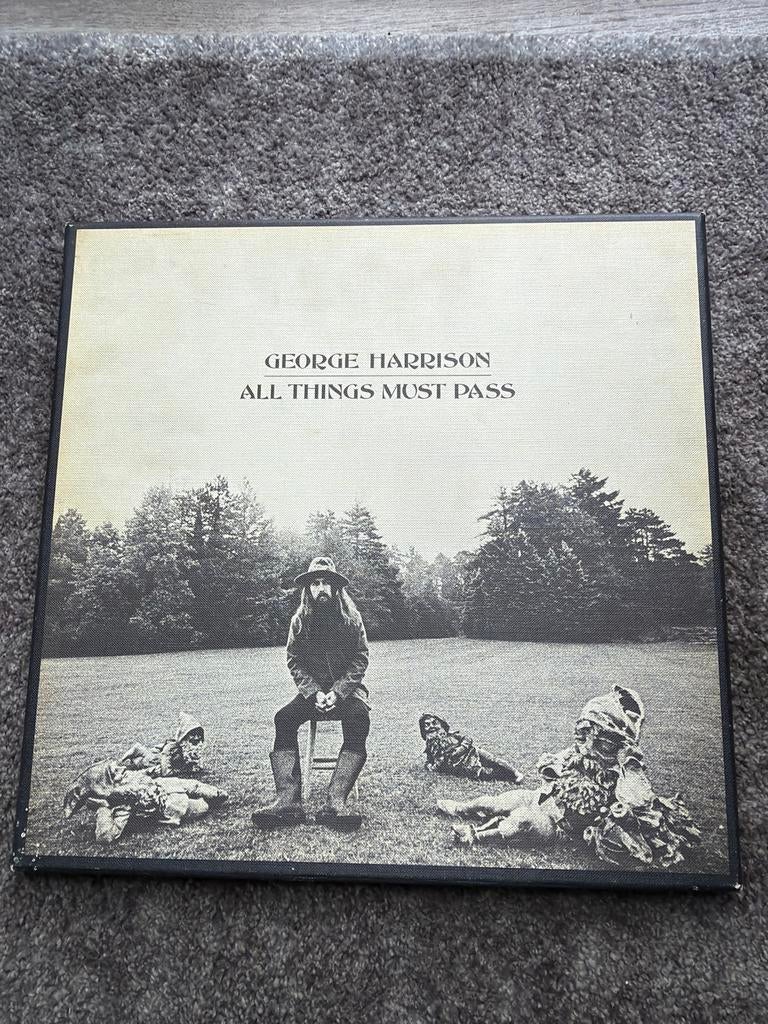George Harrison - All Things Must Pass (3LP Boxset), Cd's en Dvd's, Vinyl | Pop, Gebruikt, Boxset, 12 inch, Ophalen of Verzenden