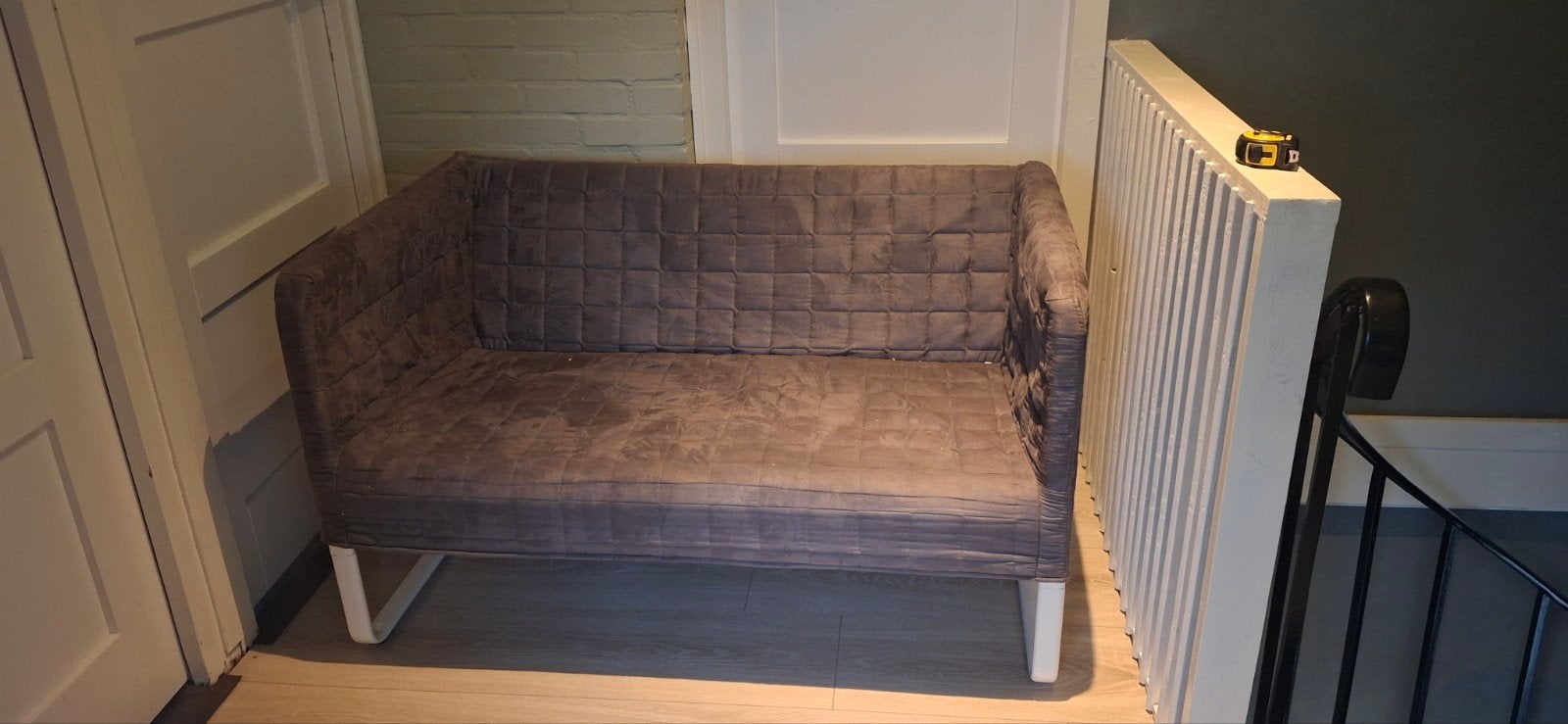 IKEA Knopparp bank, 2 stuks, Ophalen, Gebruikt, Tweepersoons, 75 tot 100 cm