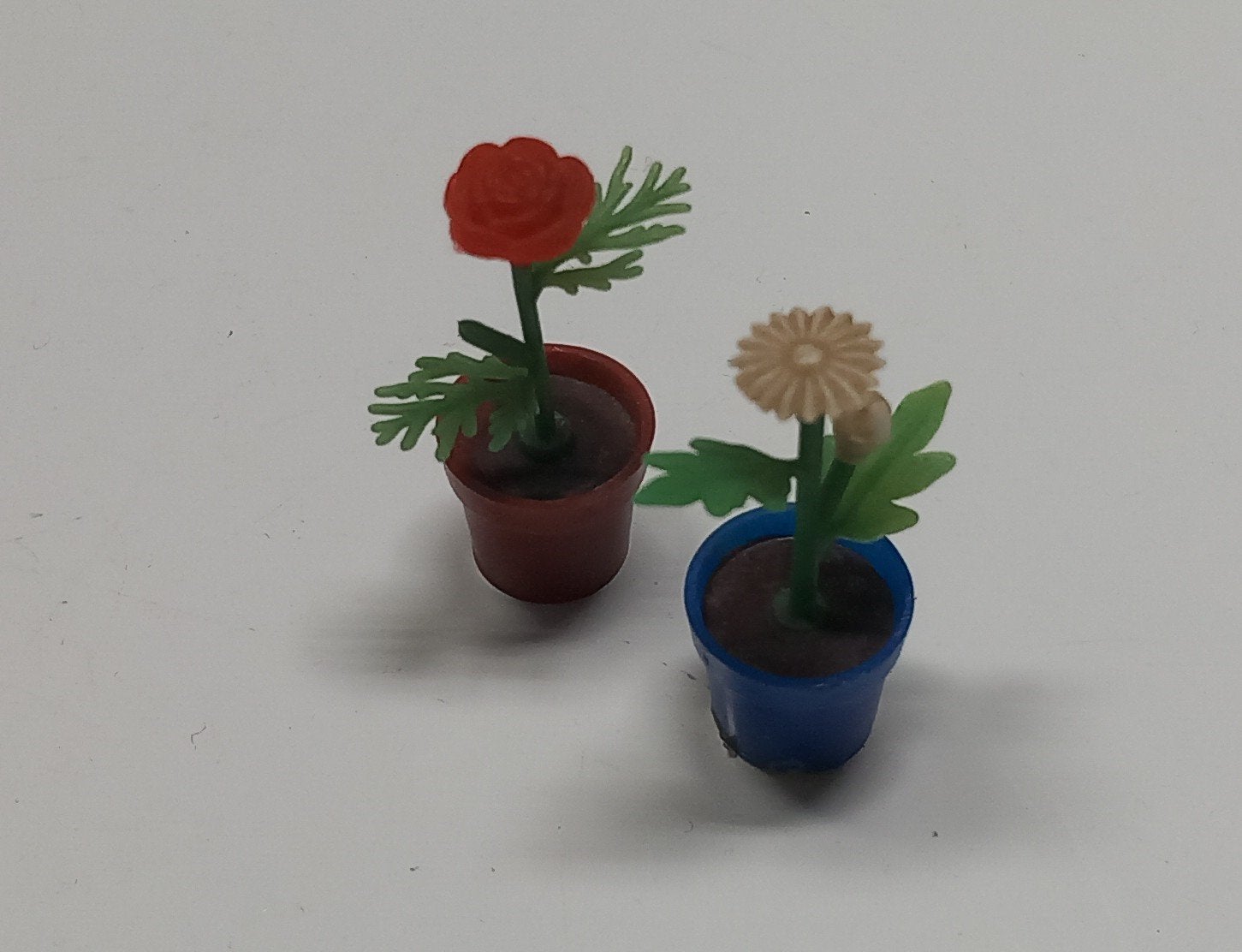 Lundby plantjes in pot,Kijk, Kies en Koop!, Gebruikt, Ophalen of Verzenden, Vintage Miniaturen, 2341AE