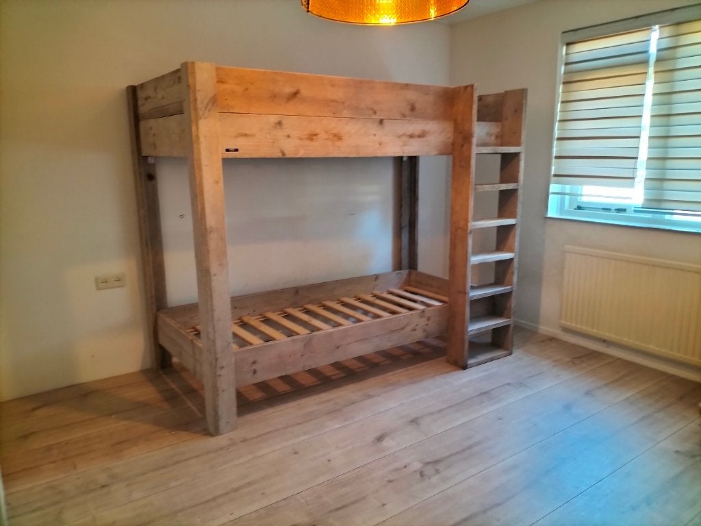 Bedden van steigerhout, Verzenden, Nieuw, 180 cm of meer, 100 cm of meer