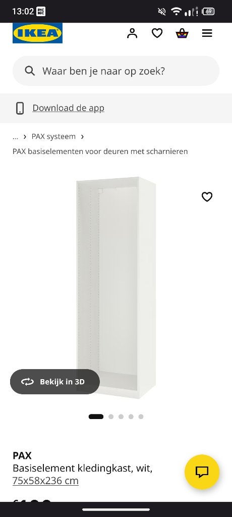 pax kasten - gratis, Gebruikt, 200 cm of meer, 200 cm of meer, 50 tot 75 cm