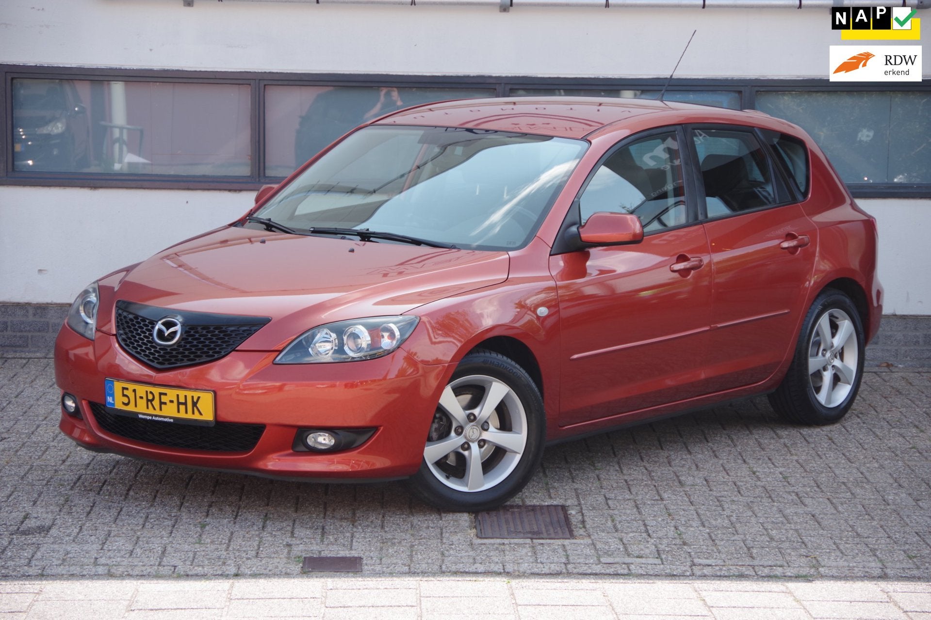 Mazda 3 Sport 1.6 Executive |Dealer onderhouden| Uniek|, Auto's, Mazda, Voorwielaandrijving, 1160 kg, Stof, Gebruikt