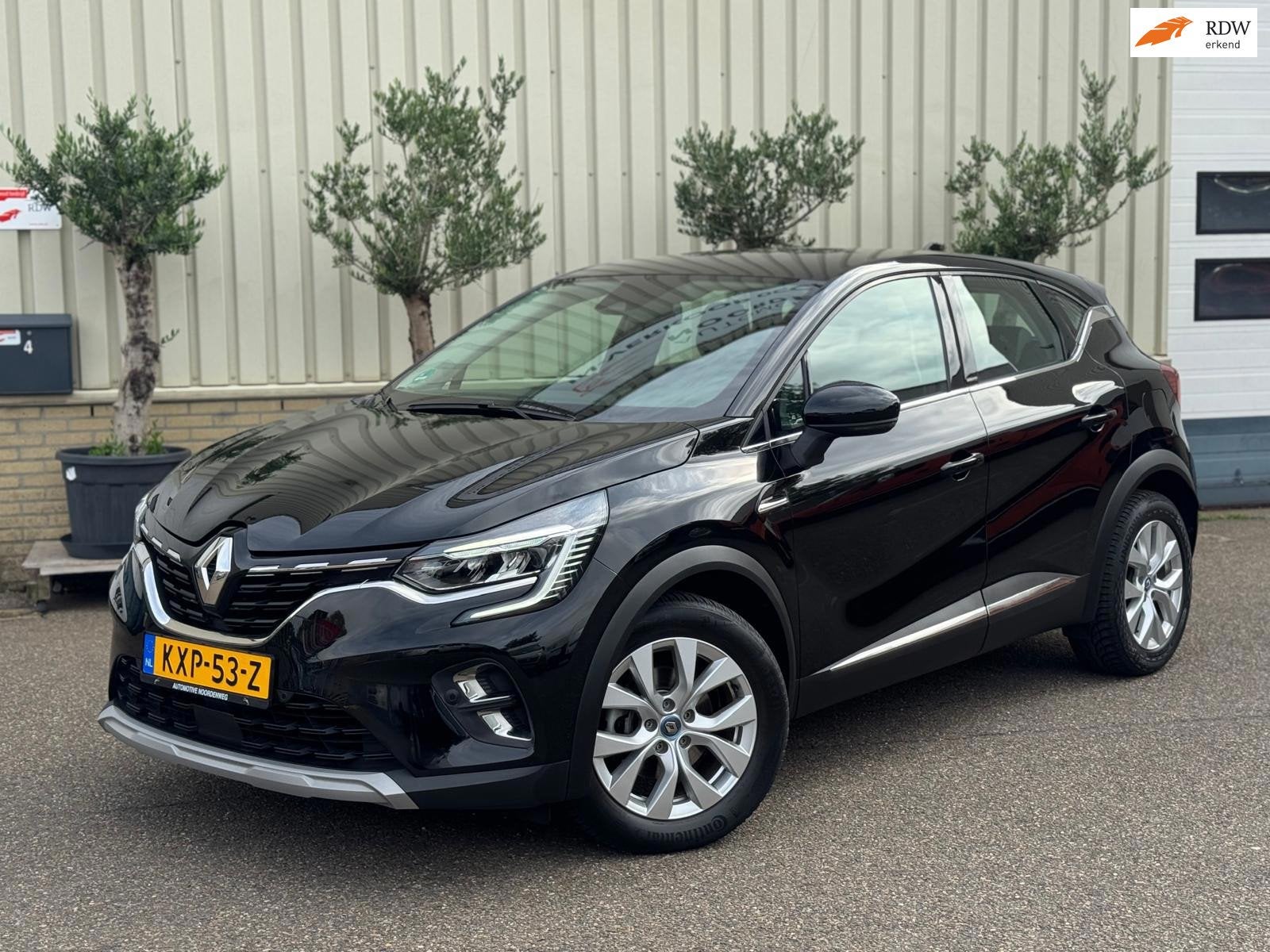 Renault Captur 1.6 E-Tech Plug-in Hybrid 160 Intens, Auto's, Dealer onderhouden, 77 km/l, Gebruikt, 4 cilinders