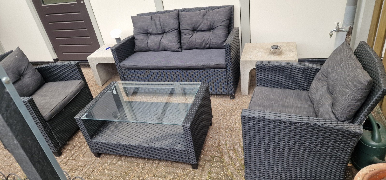 Mooie loungeset, Ophalen, Bank