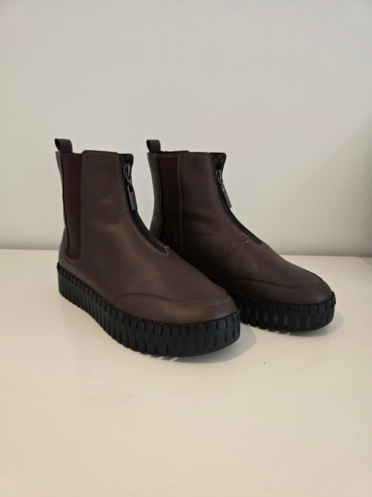 Ilse Jacobsen TULIP6372 Chelsea Boots Bruin – Maat 40 – Zo g, Bruin, Lage of Enkellaarzen, Ophalen of Verzenden, Ilse Jacobsen