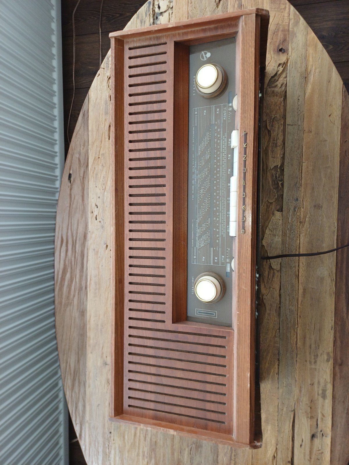 Blaupunkt radio., Ophalen