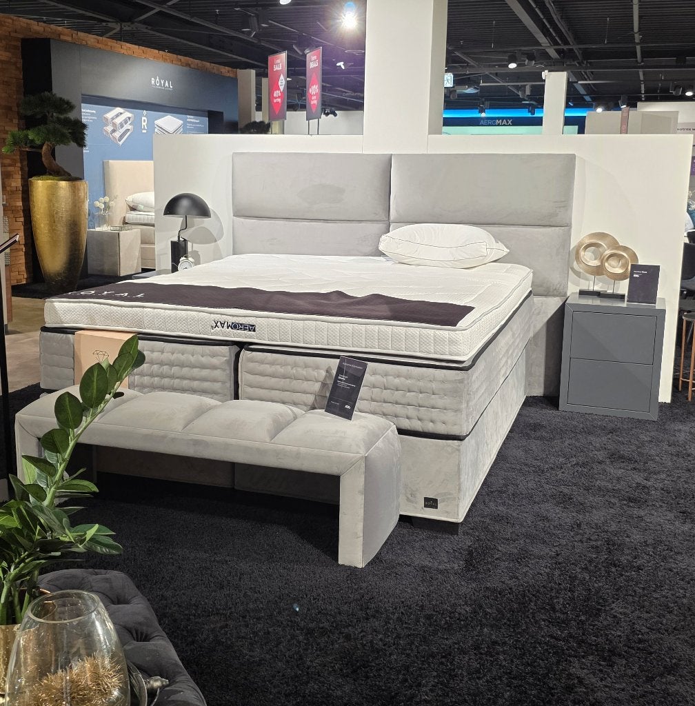 2x Swiss Sense Nachtkast Okura Antraciet (Showroommodel), Huis en Inrichting, Slaapkamer | Nachtkastjes, Ophalen, 55 tot 70 cm
