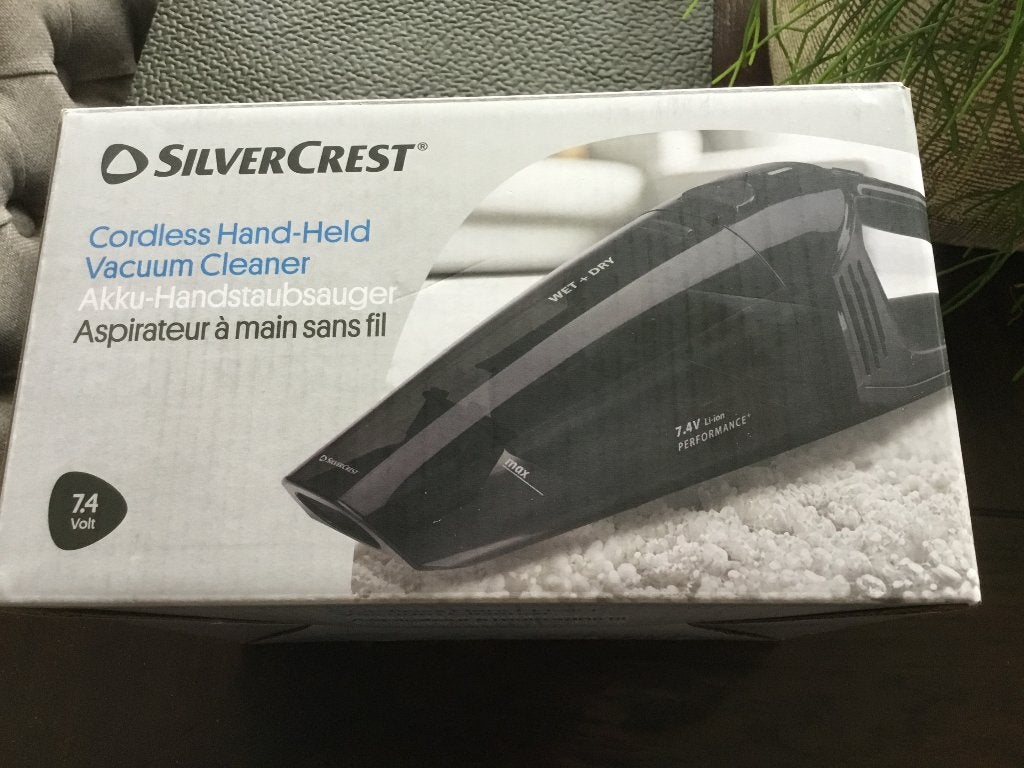 Silvbercrest handstofzuiger kruimeldief nieuw in doos, Ophalen of Verzenden, Nieuw, Draadloos, Kruimeldief