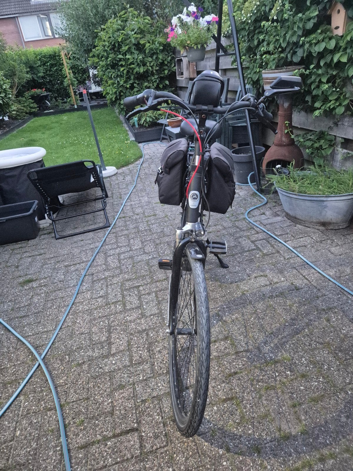Gazelle Vento E-bike - Frame 61cm - Goed onderhouden, Fietsen en Brommers, Elektrische fietsen, 59 cm of meer, Ophalen of Verzenden