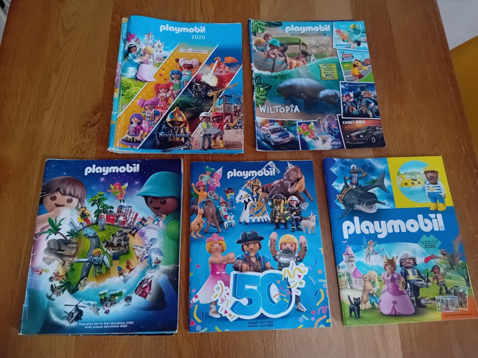 Playmobil catalogus boekjes., Kinderen en Baby's, Ophalen of Verzenden, Gebruikt