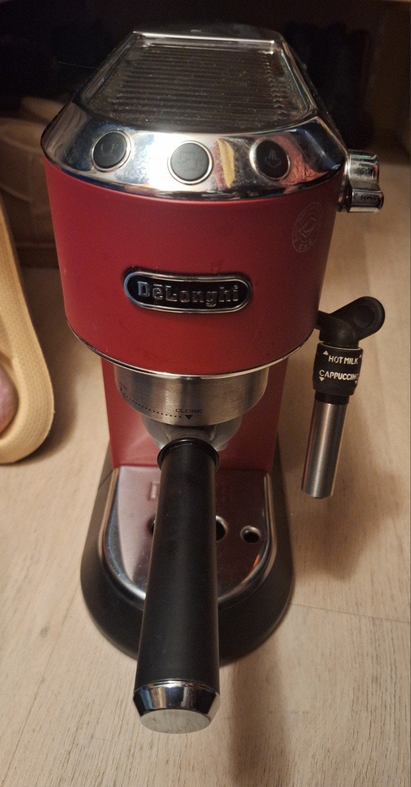 Pistonmachine, Espresso apparaat, Ophalen of Verzenden, Zo goed als nieuw, Gemalen koffie
