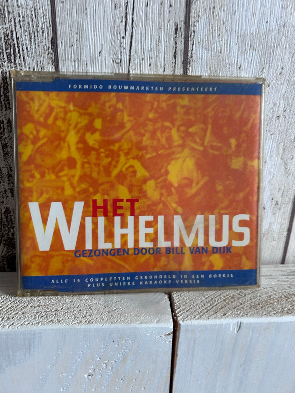 Het Wilhelmus door Bill van Dijk - CD, Overige genres, Ophalen of Verzenden, Zo goed als nieuw, Inclusief boekje