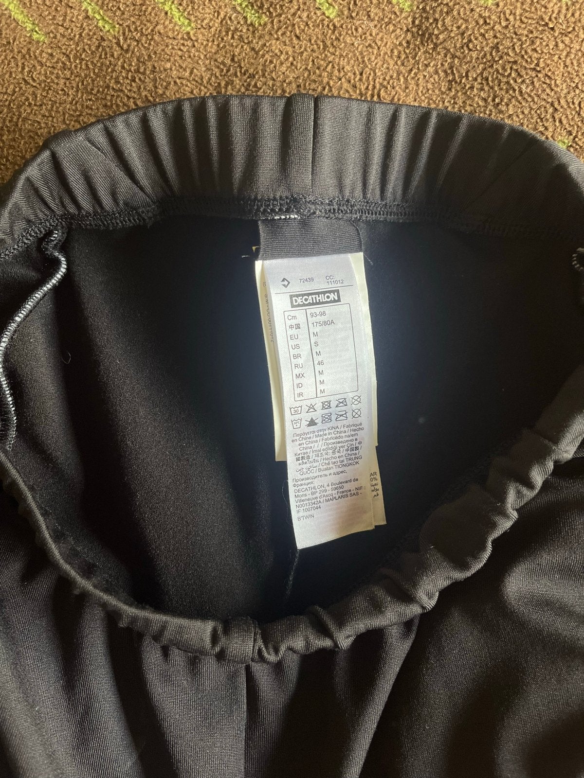 Decathlon Fietsbroeken Heren, Kleding | Heren, Sportkleding, Maat 48/50 (M), Zwart, Ophalen of Verzenden, Zo goed als nieuw