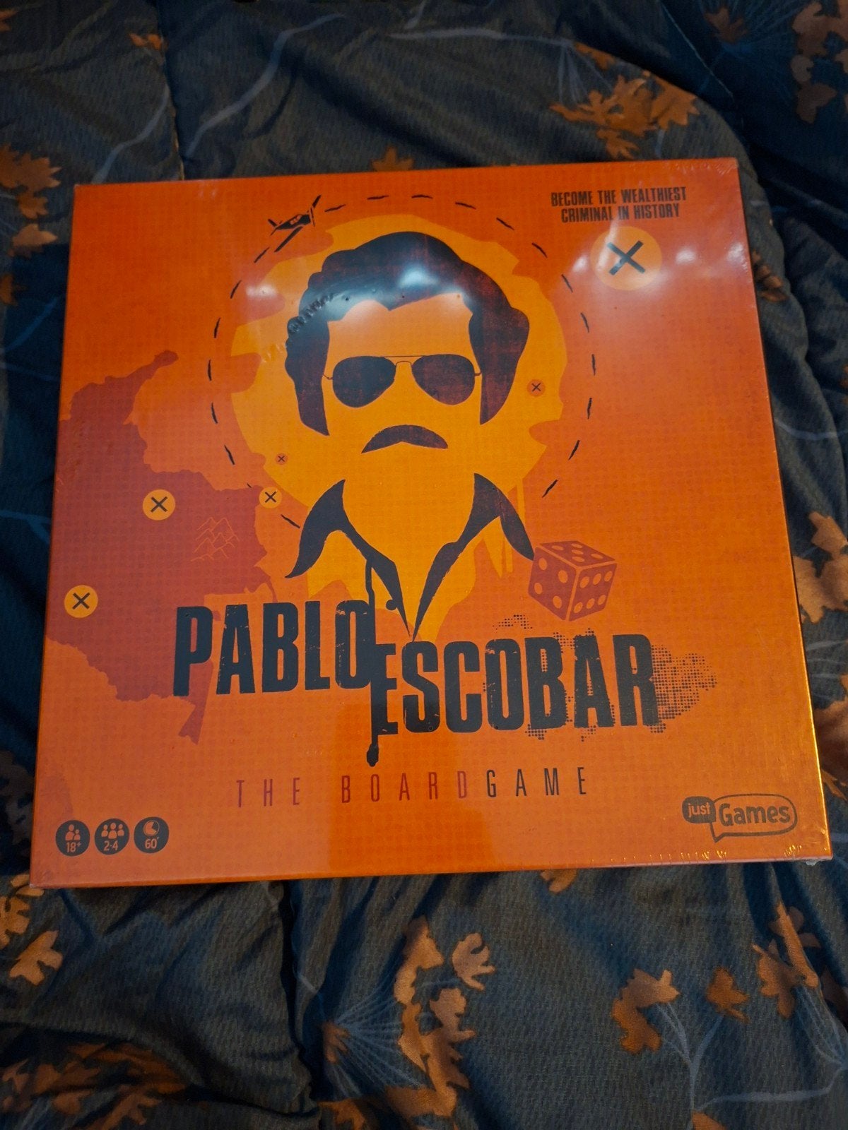Pablo Escobar The Boardgame - Nieuw in verpakking, Drie of vier spelers, Ophalen of Verzenden, Nieuw, Just Games