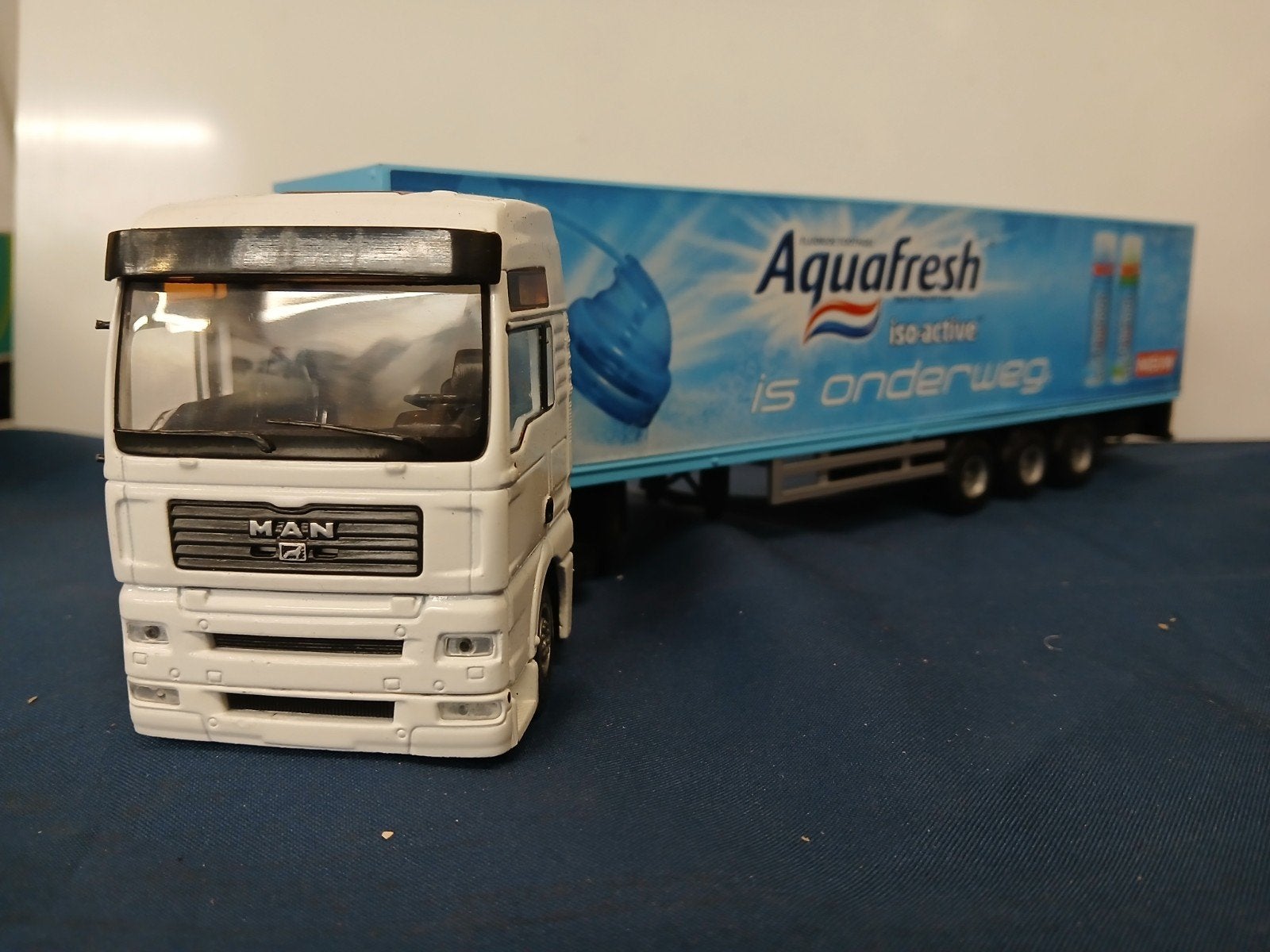 Lion Car M.A.N., Hobby en Vrije tijd, Modelauto's | 1:50, Ophalen, Bus of Vrachtwagen, Lion Toys