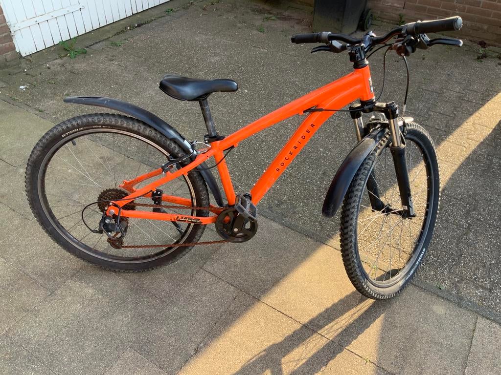 Fiets rockrider, Ophalen, 24 inch of meer, Gebruikt, Velgrem