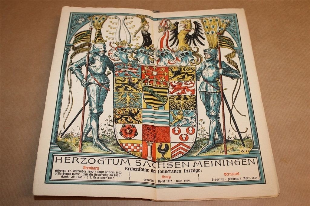 Münchener Kalender 1909 — Otto Hupp Heraldiek, Ophalen of Verzenden