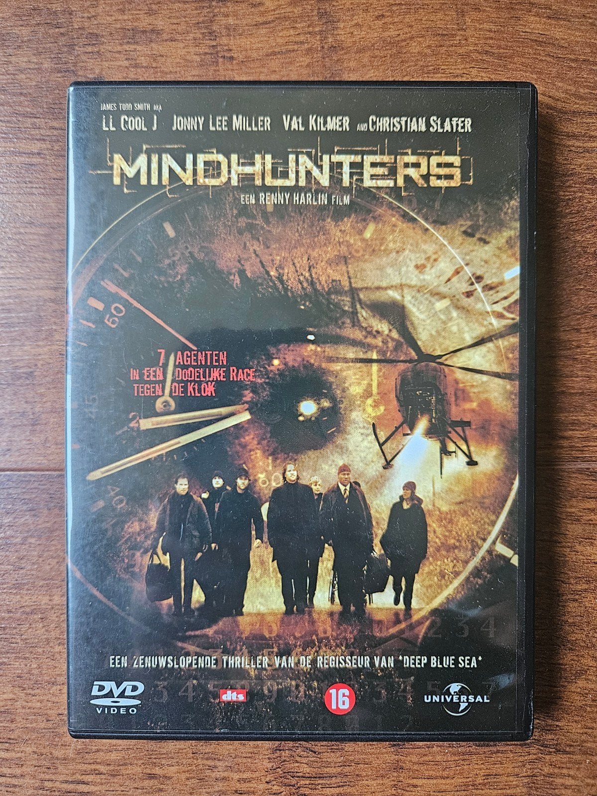 Mindhunters DVD - Spannende Psychologische Thriller, Psychologische thriller, Vanaf 16 jaar, Nederlands, Ophalen of Verzenden