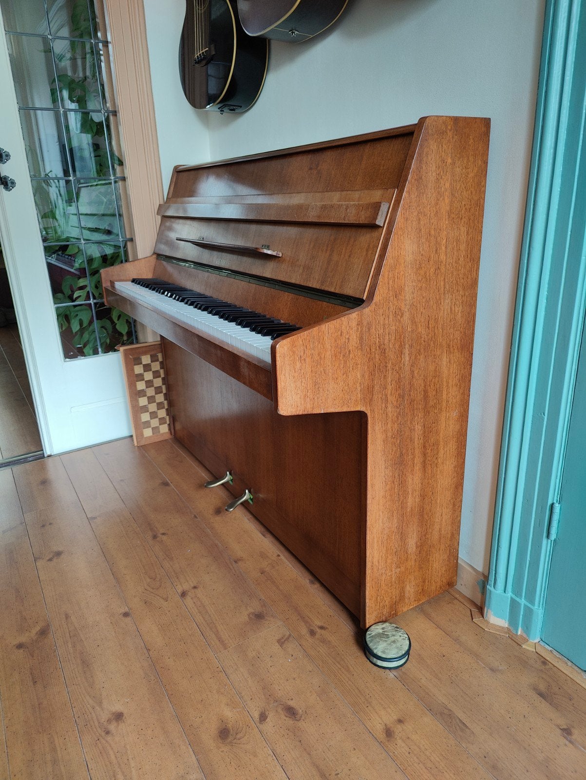 Kemble 105 B Piano in uitstekende staat, Muziek en Instrumenten, Ophalen, Gebruikt, Bruin, Piano