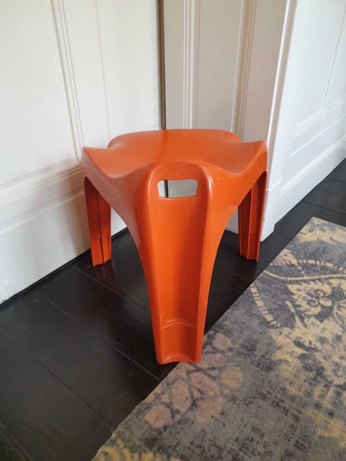 Casala stool by Alexander Begge, 1970, Ophalen, Hout