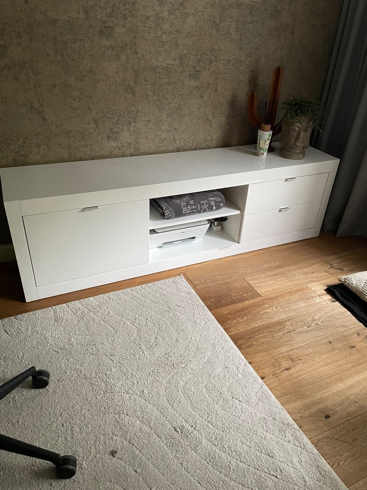 Goossens TV-meubel/dressoir - 200 cm breed, Huis en Inrichting, Gebruikt, Ophalen of Verzenden, 200 cm of meer, Met lade(s)