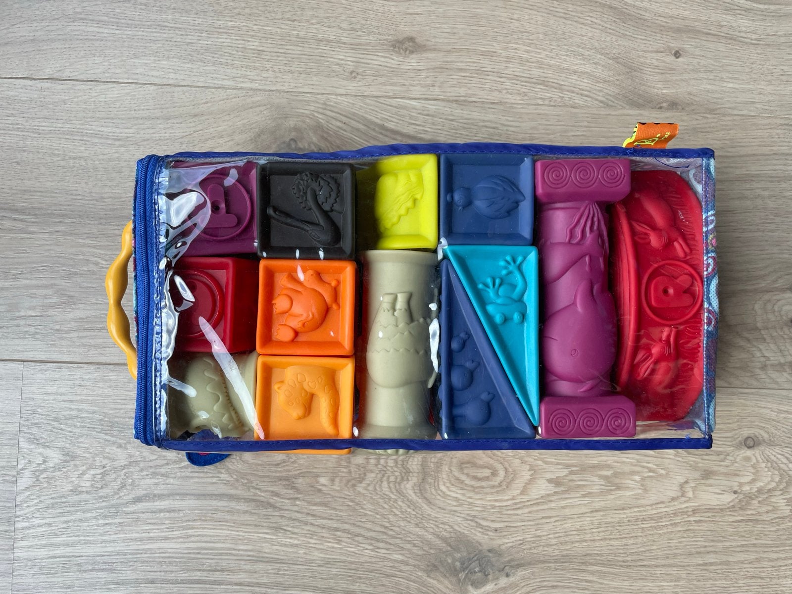 Btoys Elemenosqueeze flexibele stapelstenen kunststof, Ophalen of Verzenden, Zo goed als nieuw, Overige typen