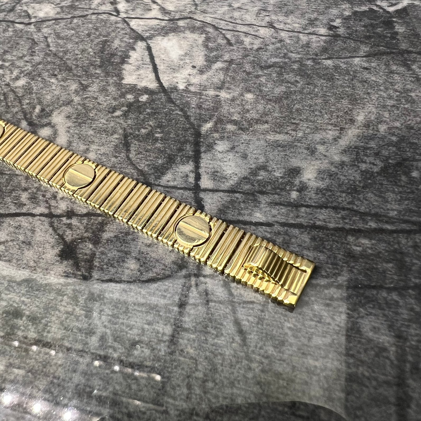 14 karaat gouden armband prachtig model, Ophalen of Verzenden, Nieuw, Goud