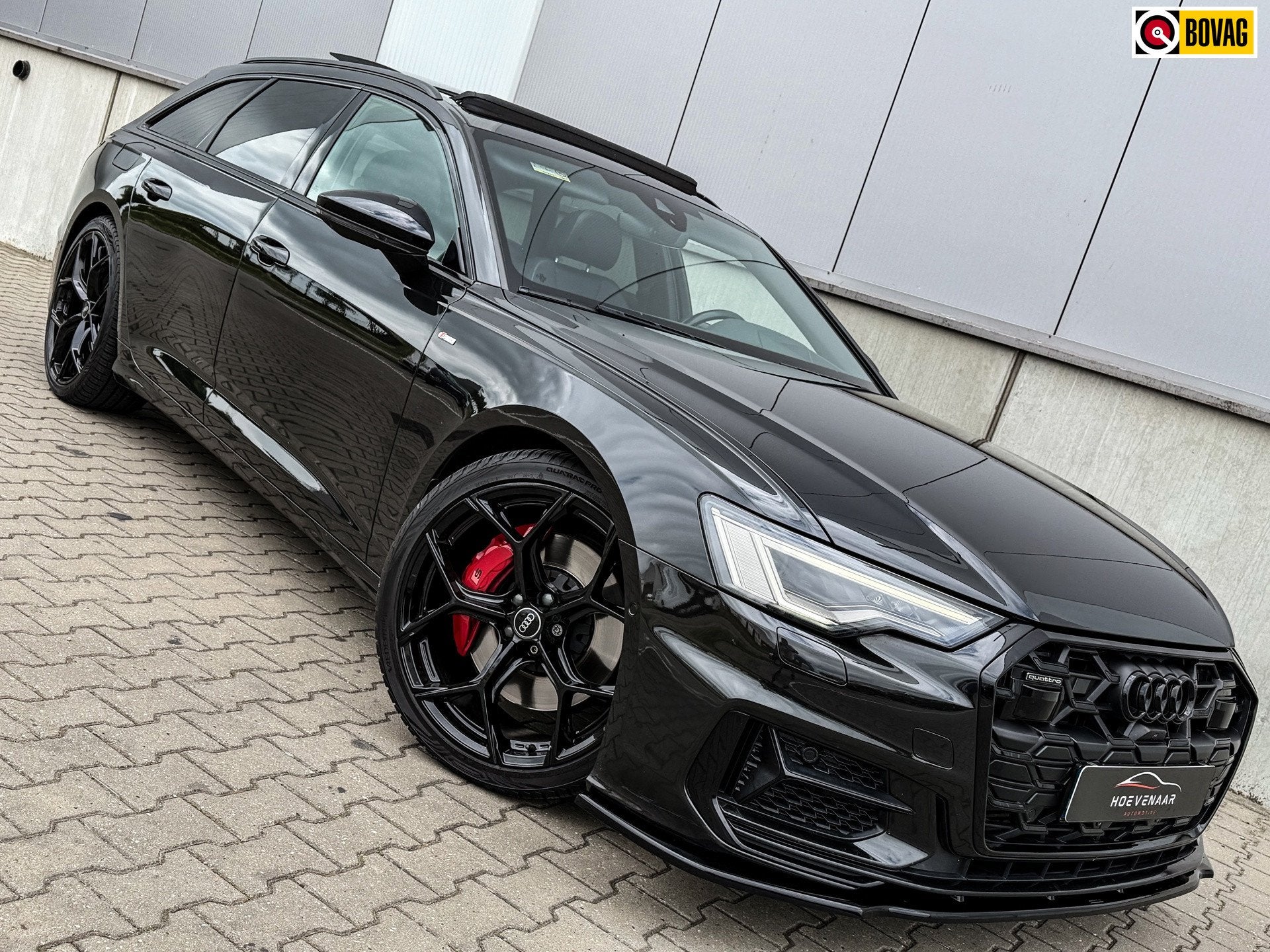 Audi A6 Avant Gereserveerd, Automaat, Gebruikt, 4 cilinders, Zwart