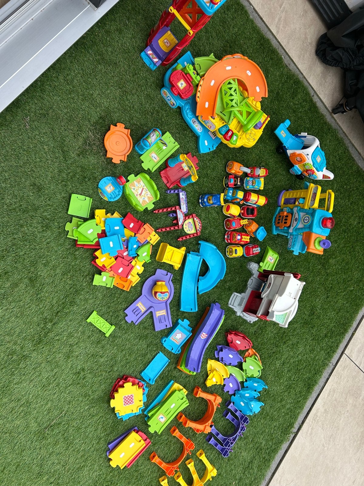 Grote set VTech Toet Toet Auto's en Zoef Zoef Dieren, Ophalen of Verzenden, Gebruikt