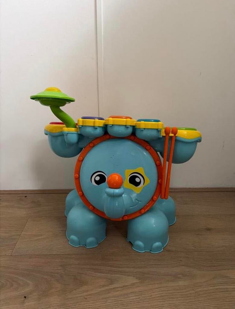 Vtech drumstel, Kinderen en Baby's, Speelgoed | Vtech, Zo goed als nieuw, 6 maanden tot 2 jaar, Ophalen
