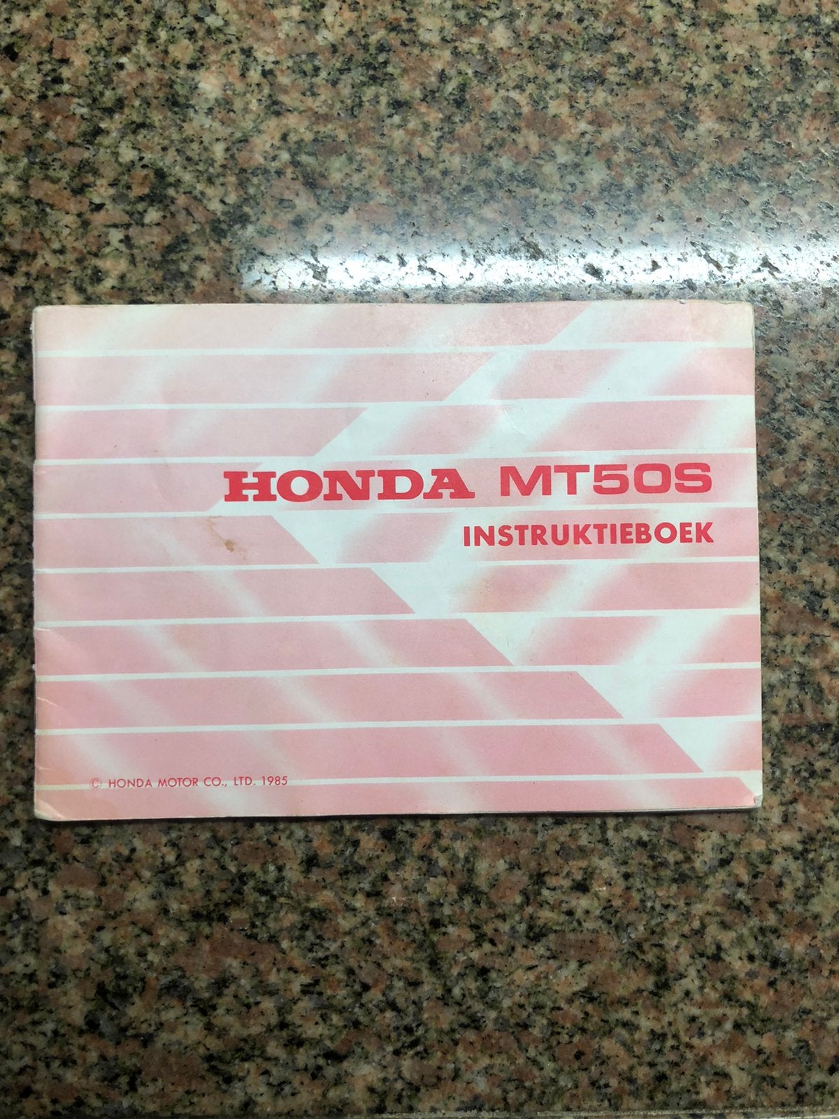 Honda MT50S Instructieboek - Origineel uit 1985, Ophalen of Verzenden, Gebruikt, MT