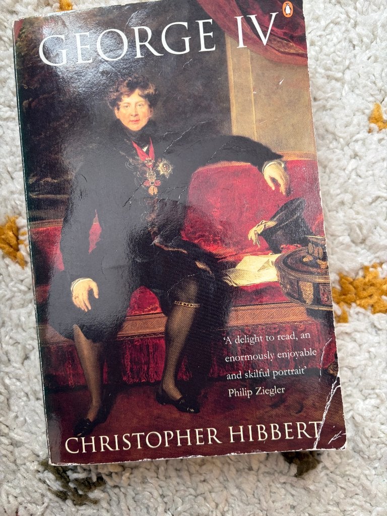 Christopher Hibbert - George IV, Ophalen of Verzenden, Gelezen, Christoper Hibbert, Politiek