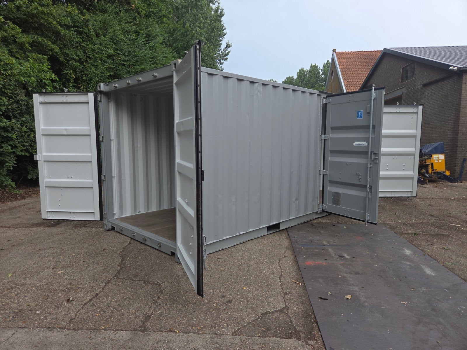 20 ft zeecontainer extra zijdeuren, Ophalen of Verzenden