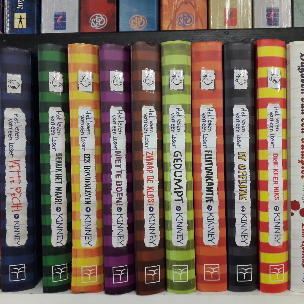 Het leven van een loser, Ophalen of Verzenden, Gelezen, Jeff Kinney, Fictie algemeen