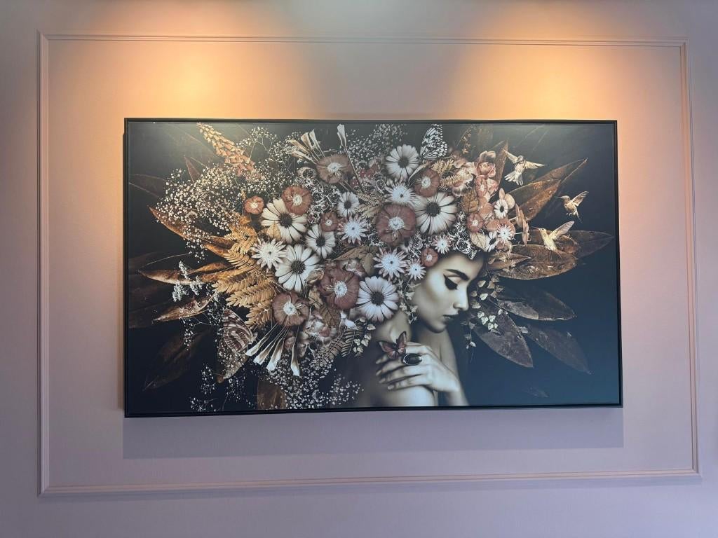 Groot schilderij 117x69cm Hotel Chique, Huis en Inrichting, Woonaccessoires | Schilderijen, Tekeningen en Foto's, Ophalen, 50 tot 75 cm