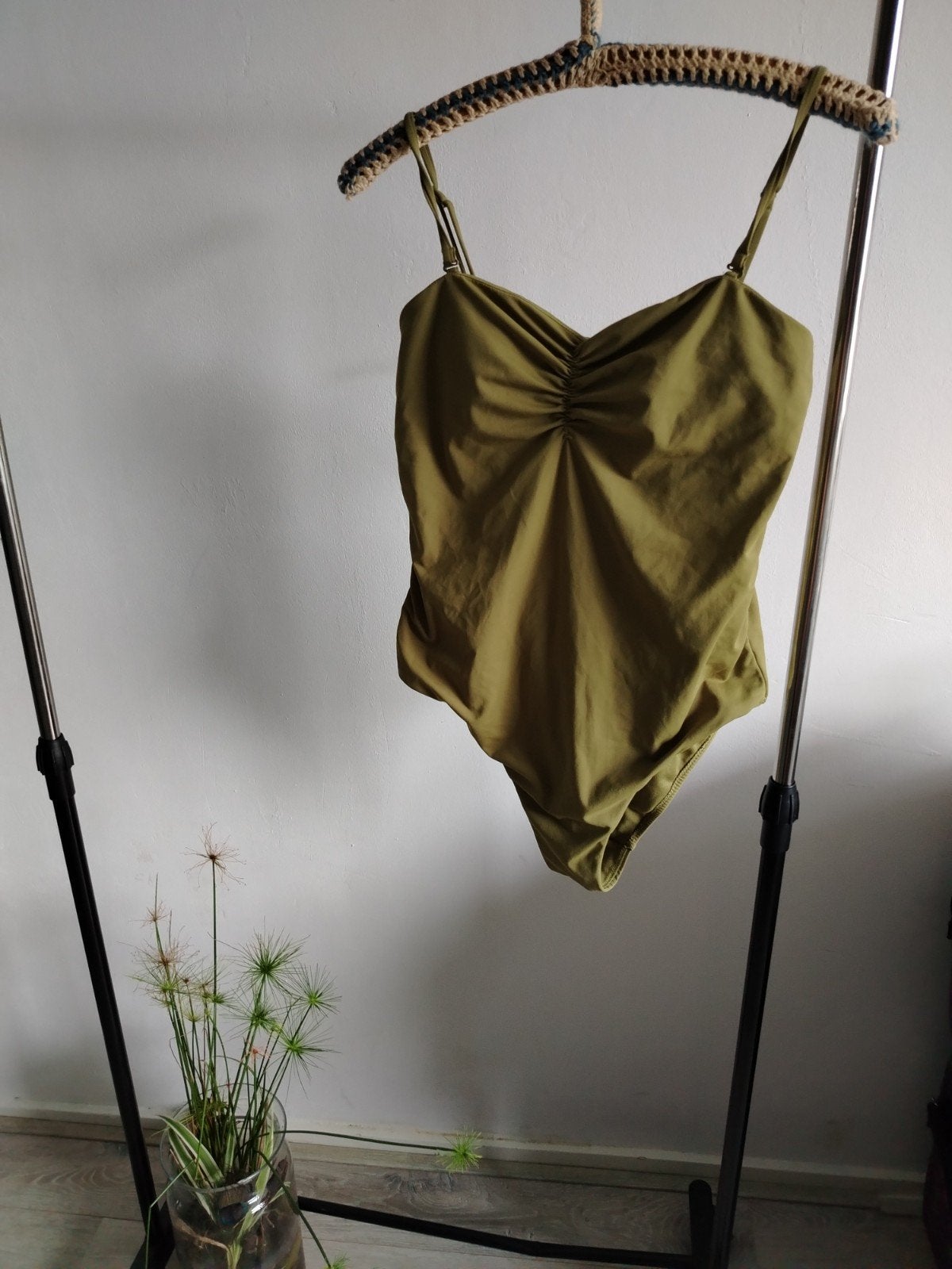 Leuke Badpak - Olijfgroen - Maat S, Kleding | Dames, Badmode en Zwemkleding, Primark, Badpak, Ophalen of Verzenden, Zo goed als nieuw