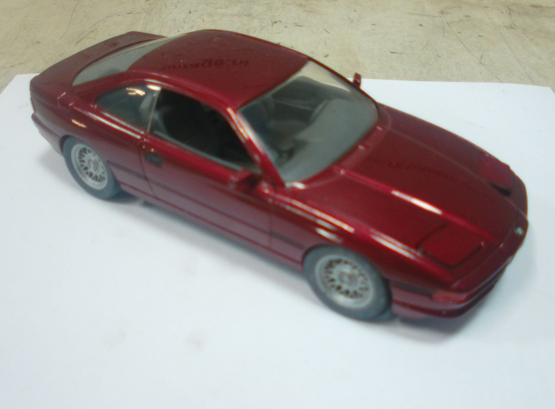 bmw 850i 1/24 modelauto van het merk schabak, Gebruikt, -, Ophalen of Verzenden, -