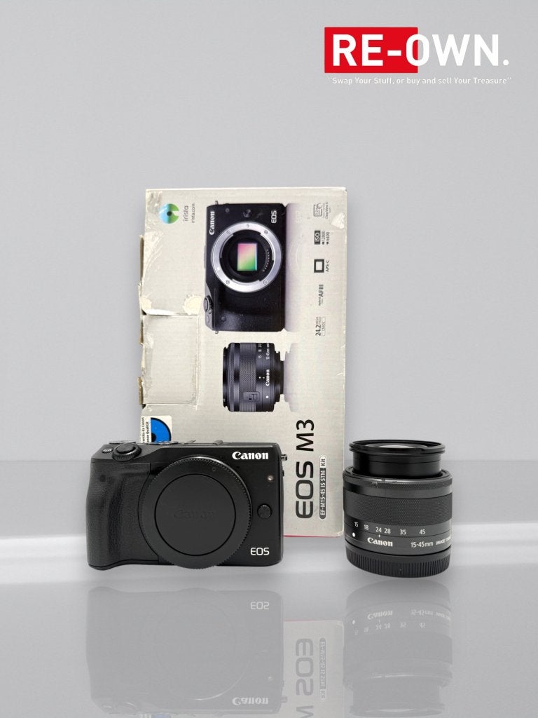CANON EOS M3 + CANON EF-M 15-45MM F3.5-6.3 IS STM | TOPSTAAT, Audio, Tv en Foto, Niet ingevuld, Canon, Niet ingevuld, Ophalen of Verzenden