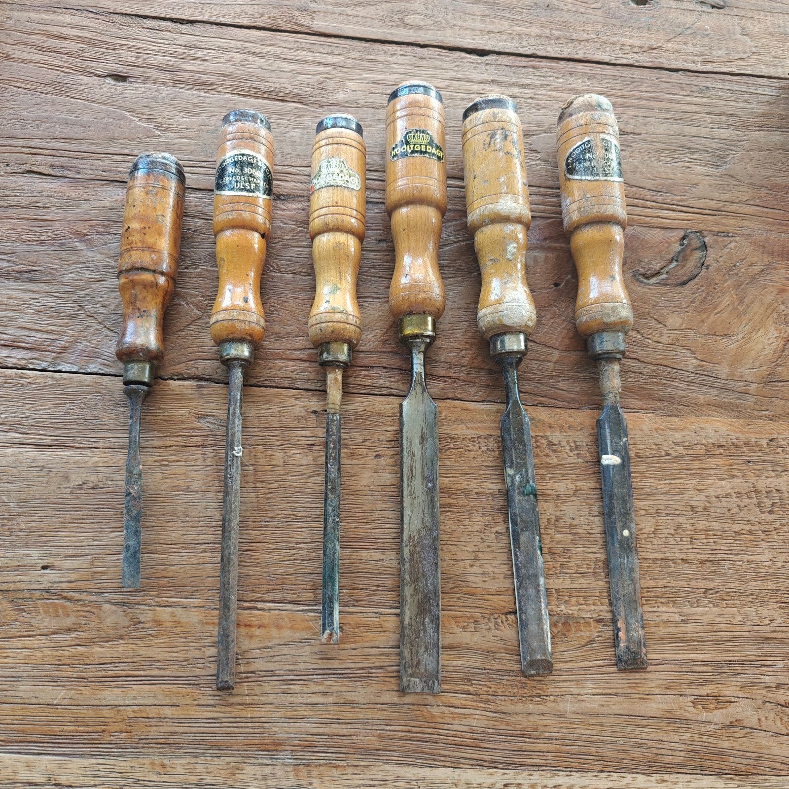 Oud gereedschap. Beitels Nooitgedagt, Doe-het-zelf en Verbouw, Ophalen of Verzenden