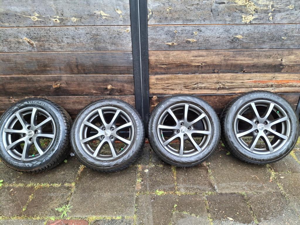 Borbet velgen, Ophalen, 16 inch, 205 mm, Winterbanden