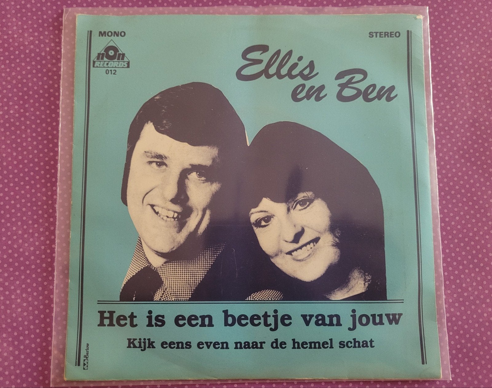 Ellis en Ben - Het is een beetje van jouw., Cd's en Dvd's, Vinyl | Nederlandstalig, Ophalen, Zo goed als nieuw, Overige formaten