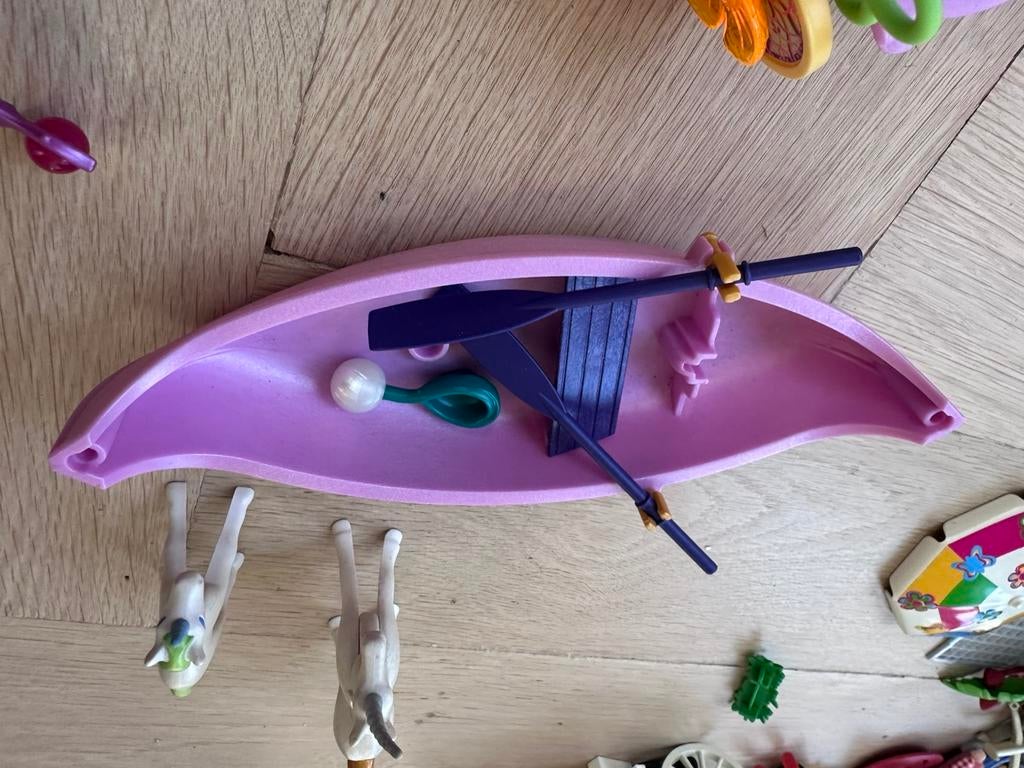 Playmobil zeemeermin familie en paarden, Ophalen of Verzenden, Zo goed als nieuw