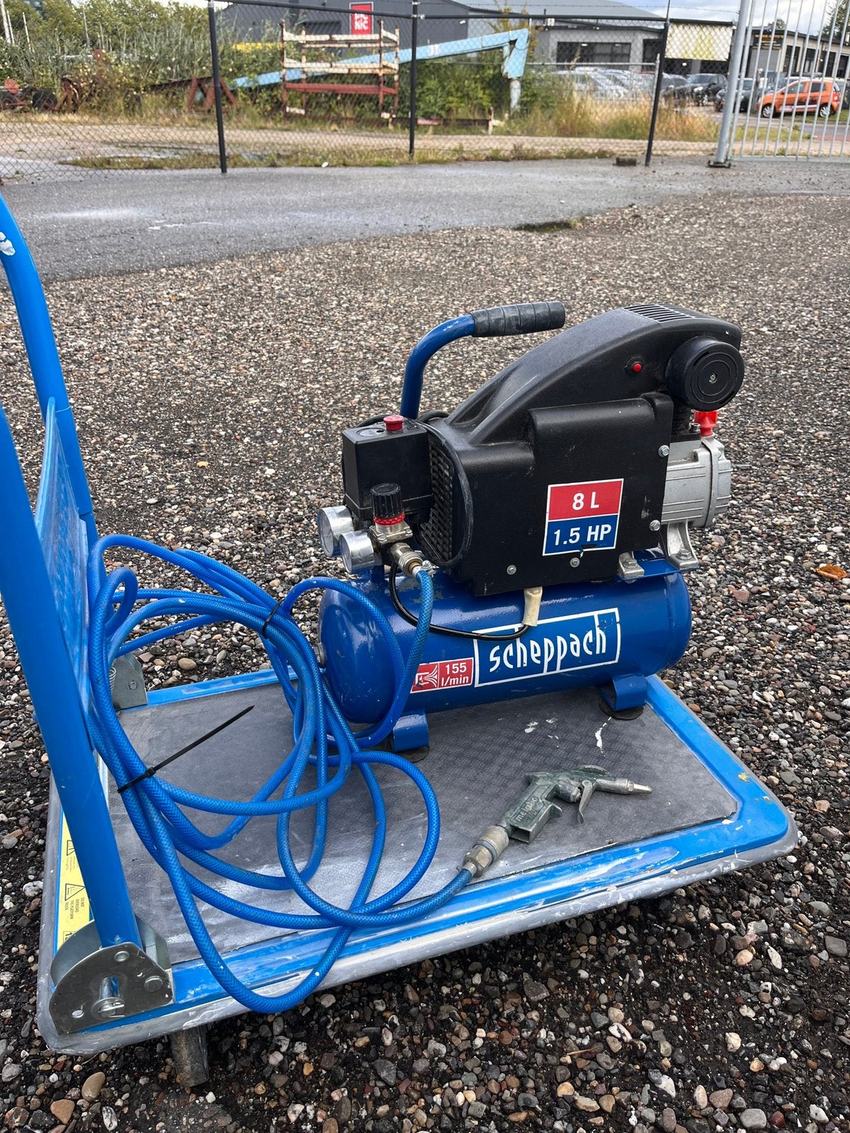 Compressor, Minder dan 25 liter, Ophalen, Zo goed als nieuw, Minder dan 200 liter/min